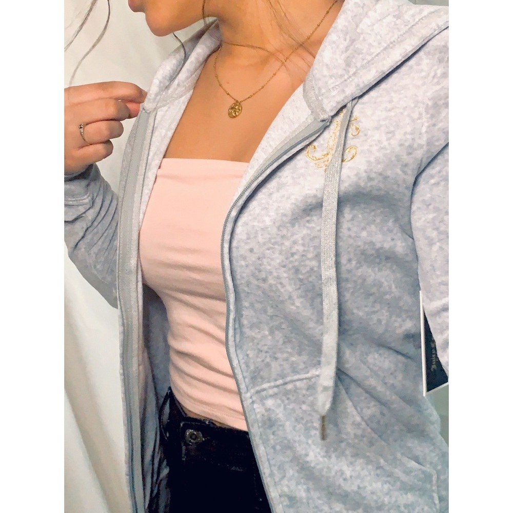 Juicy Couture Velour Interwoven Robertson Jacket